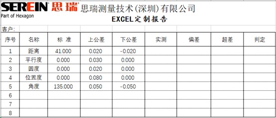 三坐標(biāo)測(cè)量?jī)xrational-DMIS軟件如何快速定制表格(圖1)