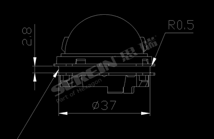 LED燈外殼模具的三坐標(biāo)測量過程